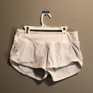 Lulu Lemon White Shorts
